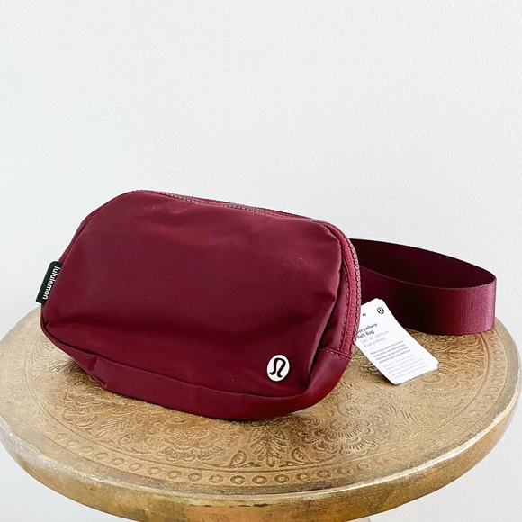 lululemon athletica Handbags - Lululemon Everywhere Belt Bag in Red Merlot